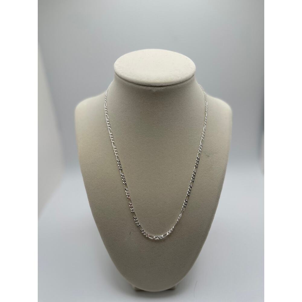 NEW 925 Sterling Silver Figaro Chain
